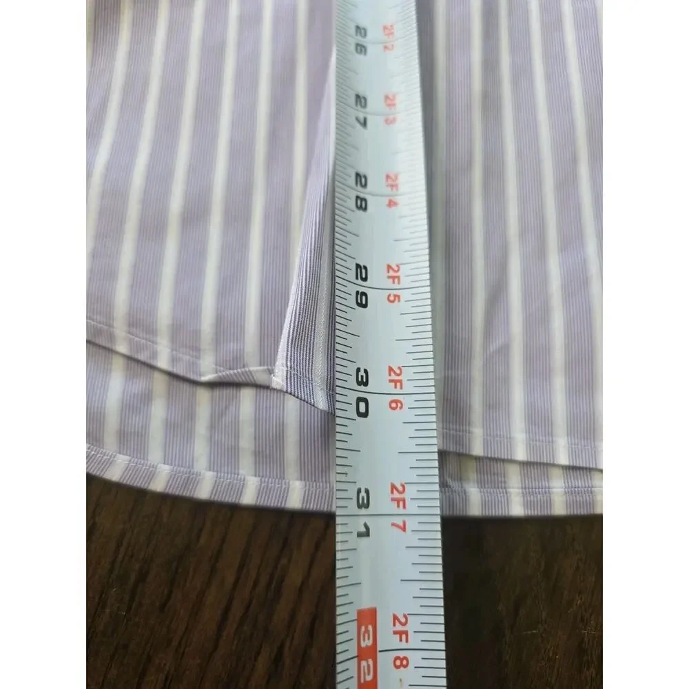 Express Design Studio Shirt Mens XL 17-17.5 Modern Fit Button Up French‎ Cuff